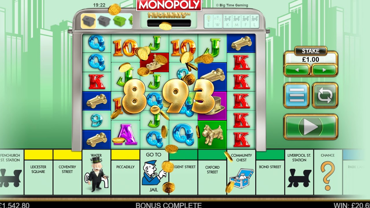 Основная информация по релизу слот игры Monopoly Megaways от BTG